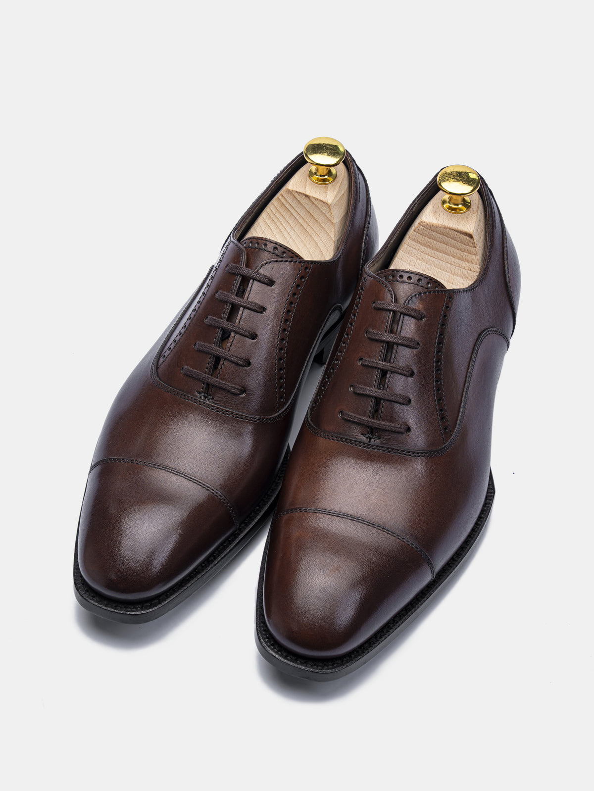 [SALE] WINSTON HS Cap Toe Oxford Dark Brown
