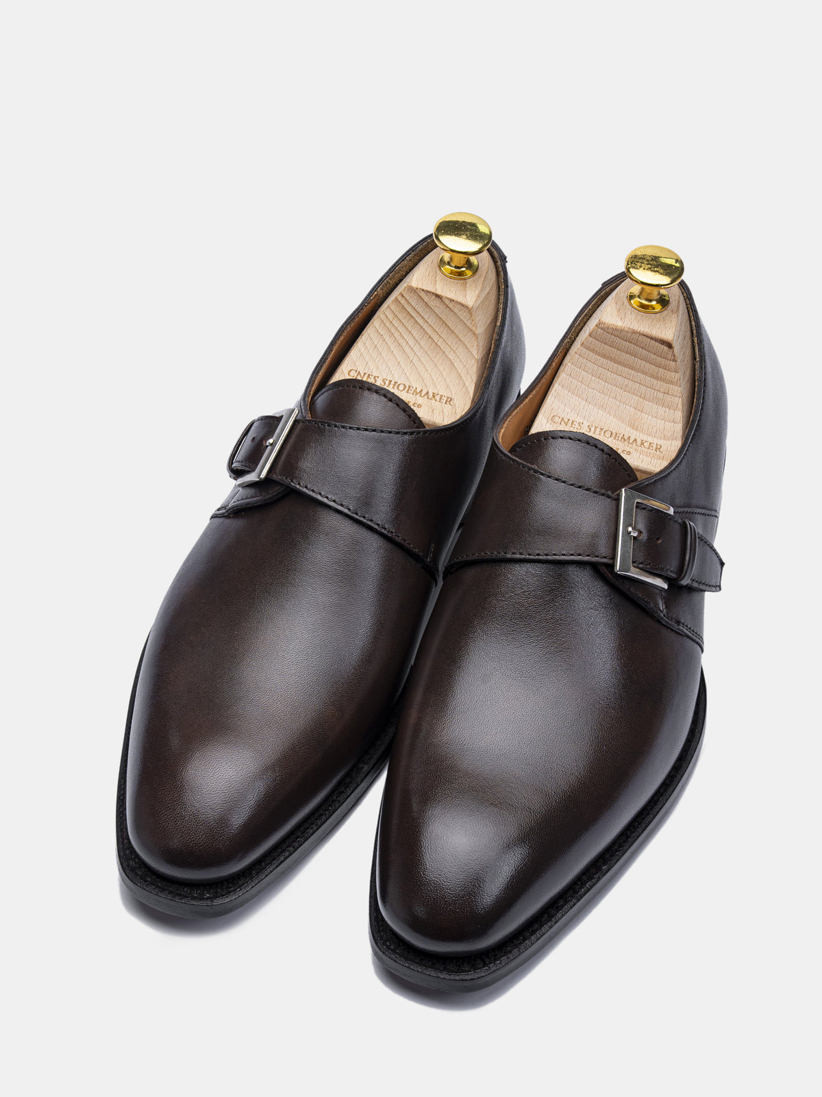 [SALE] ROLF Single Monk Strap Dark Brown Museum