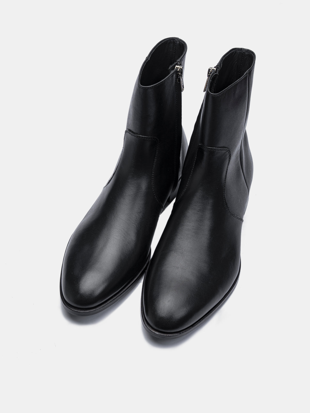 Z1B Zipper Boot Black