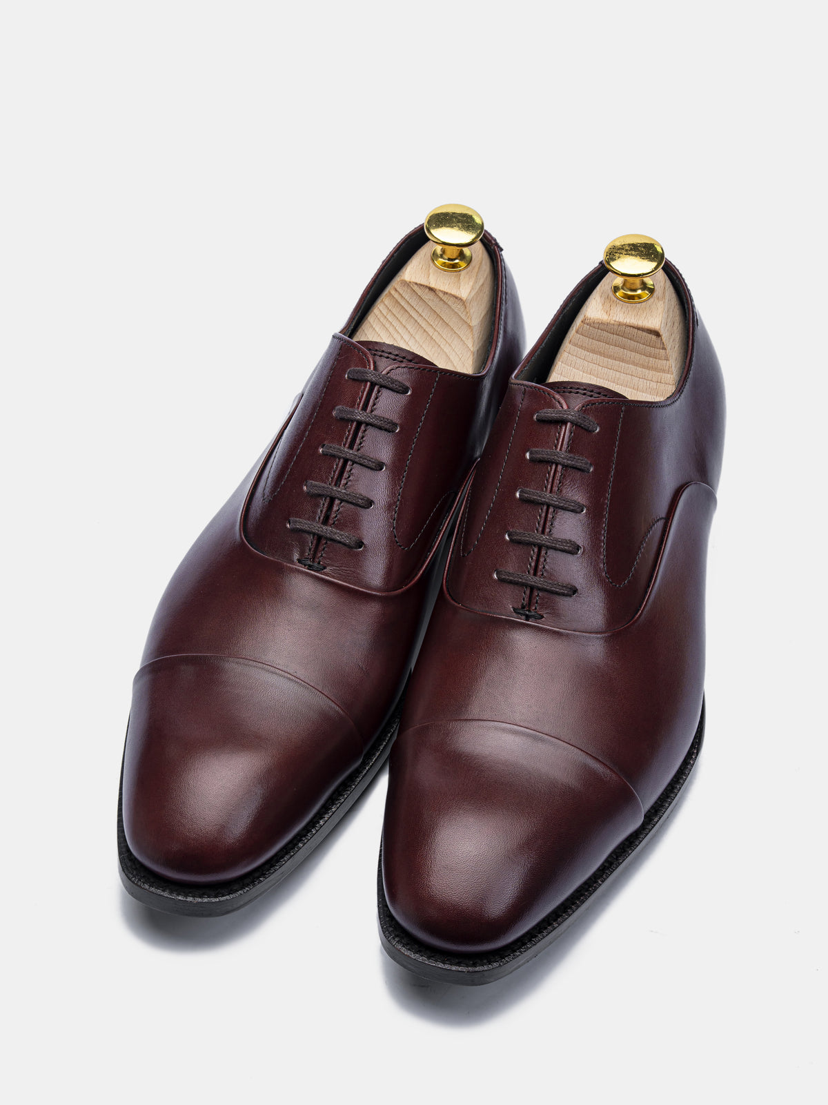 [SALE] VINCENT HS Cap Toe Oxford Burgundy