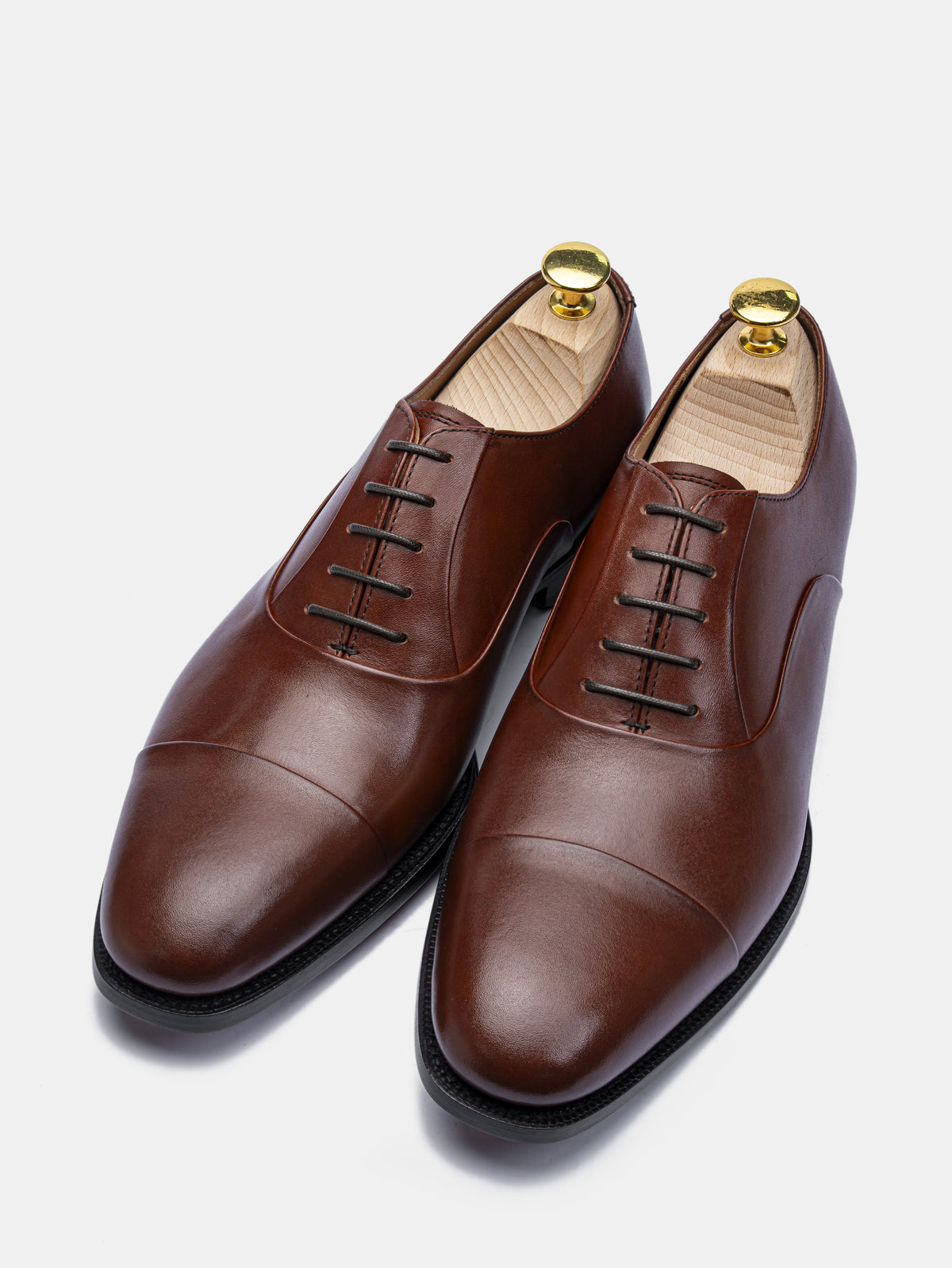 C5 Cap Toe Oxford Cognac Museum
