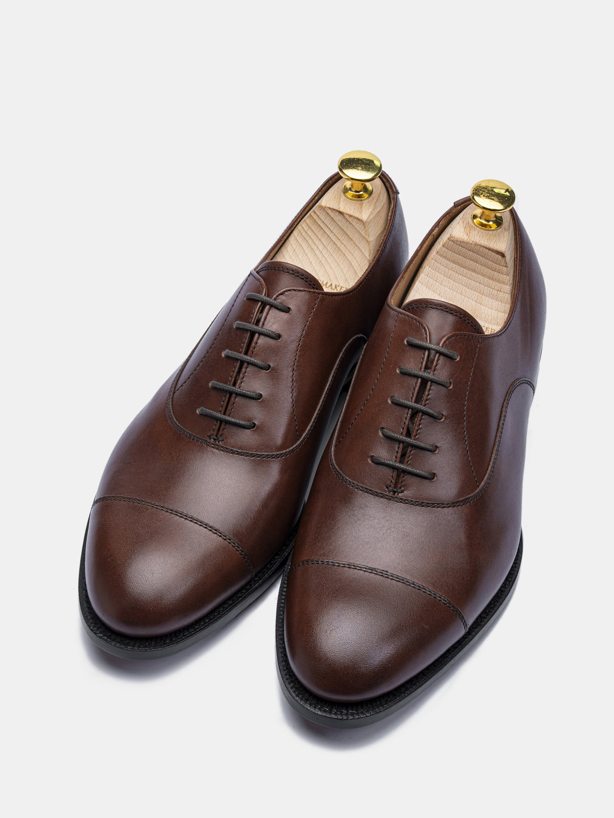 WALTER Cap Toe Oxford Brown Museum