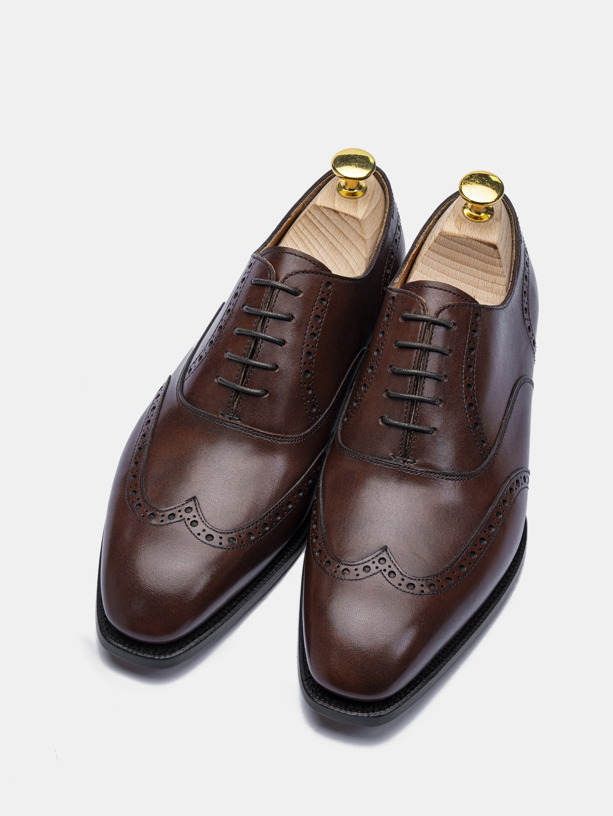 [ONLINE EXCLUSIVE] TRAVIS Brogue Oxford Brown Museum