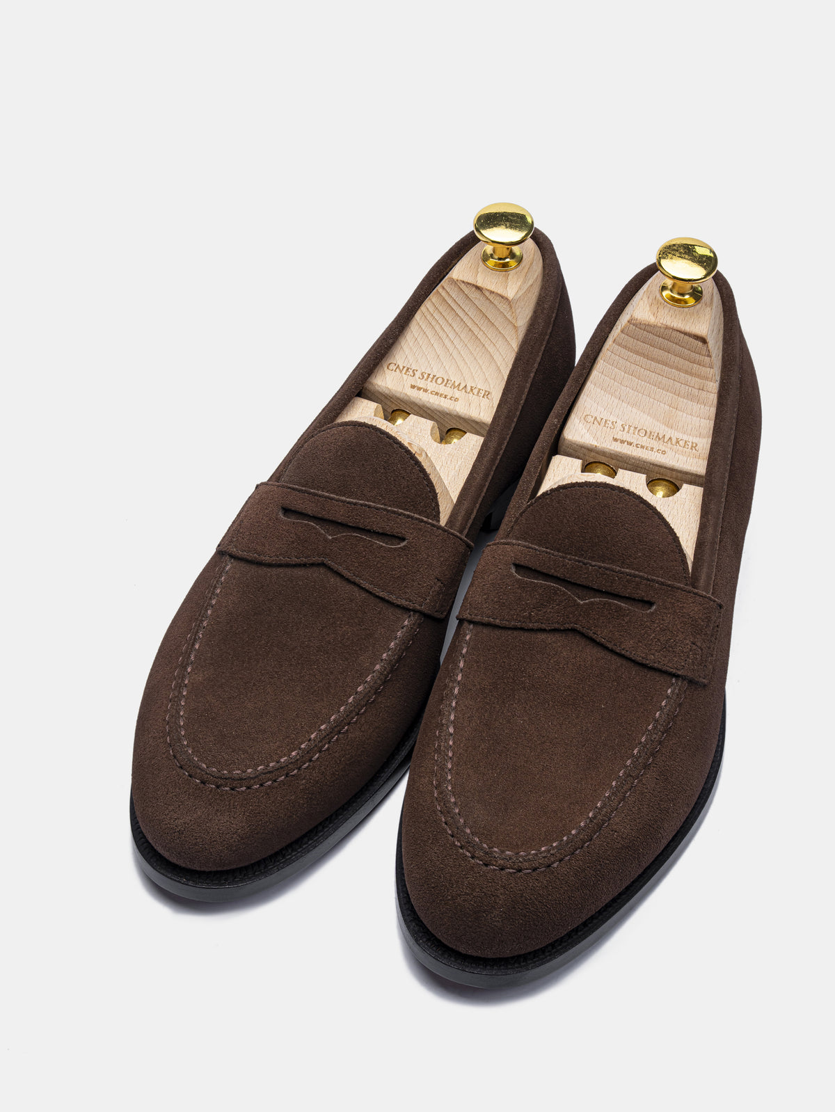 PYS Penny Loafer Dark Brown Suede