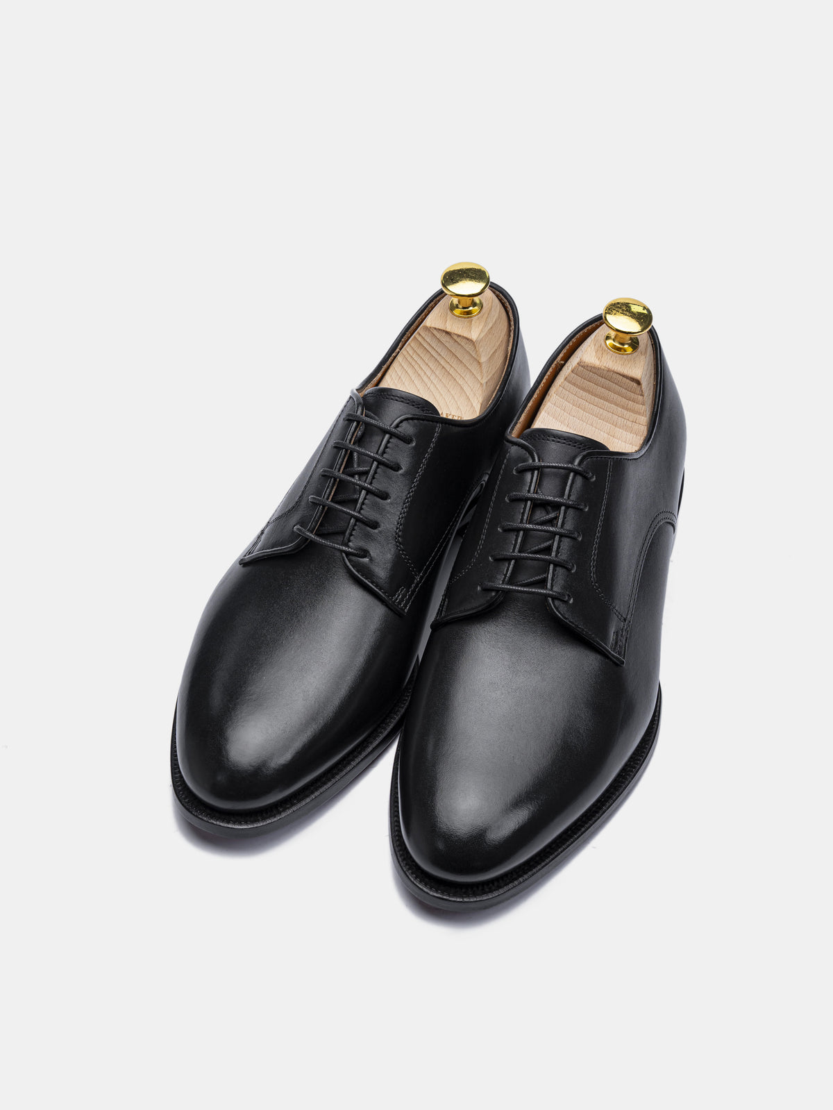HERBERT Plain Toe Derby Black