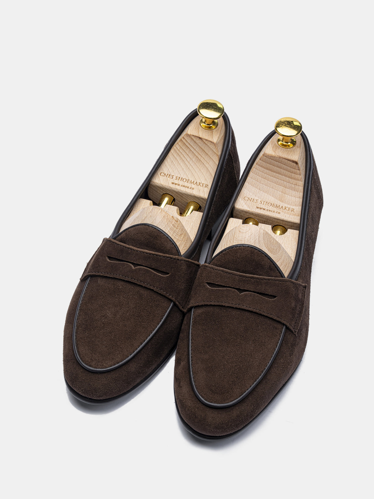 BP2-U Penny Loafer Dark Brown Suede