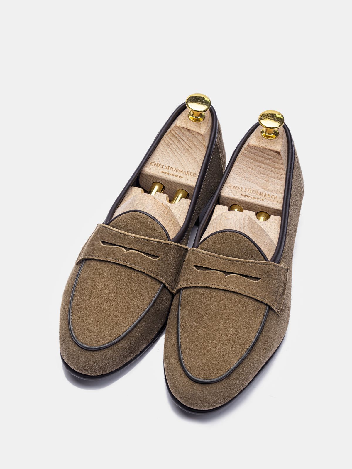 BP2-U Belgian Loafer Beige Suede