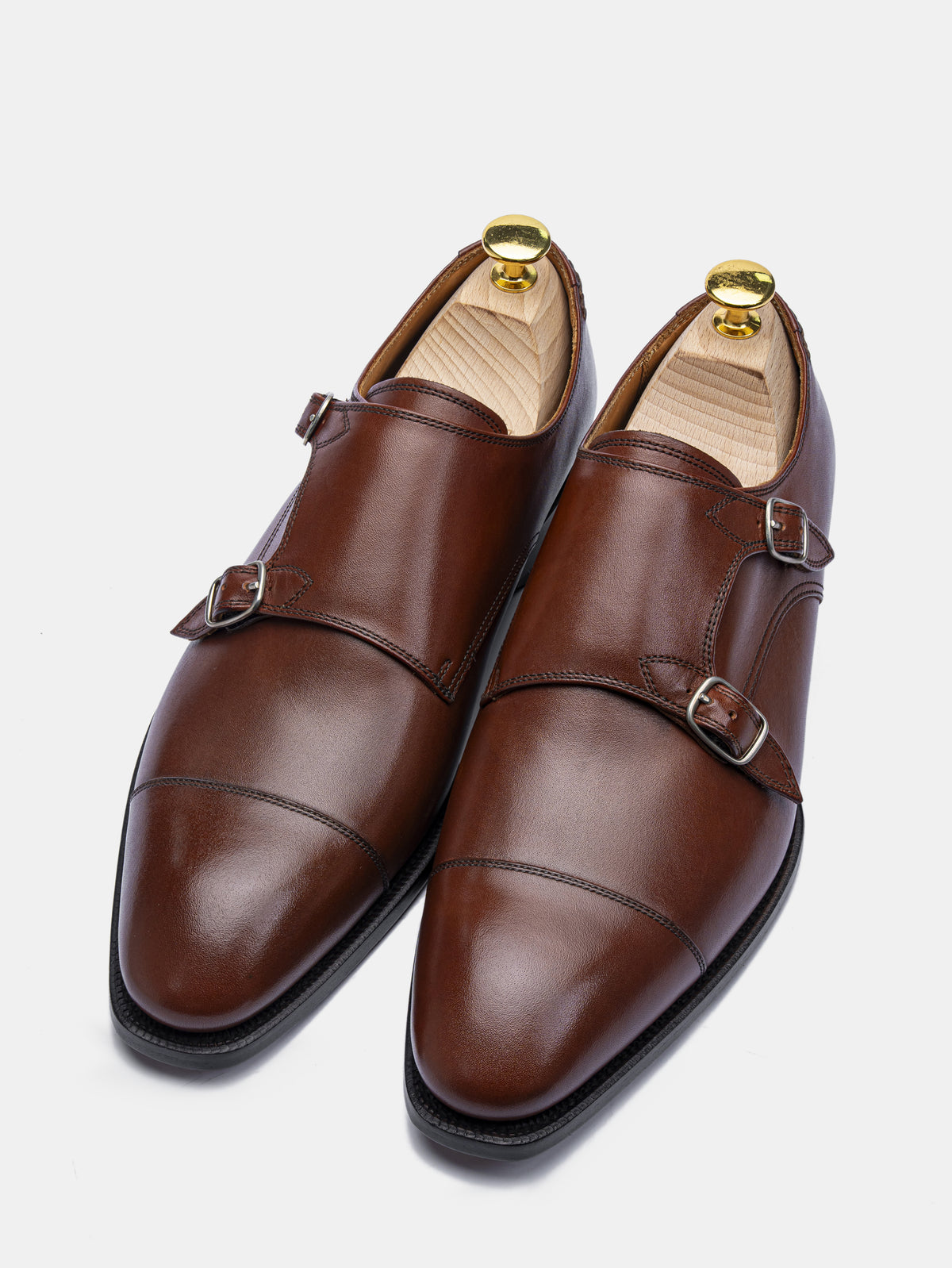 [SALE] CONY II Double Monk Strap Cognac Museum