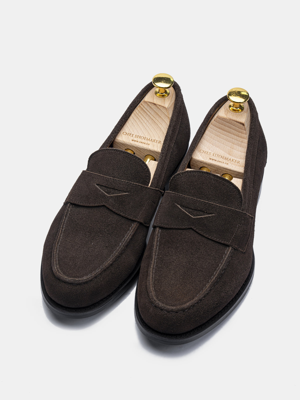 PYS3 Penny Loafer Dark Brown Suede