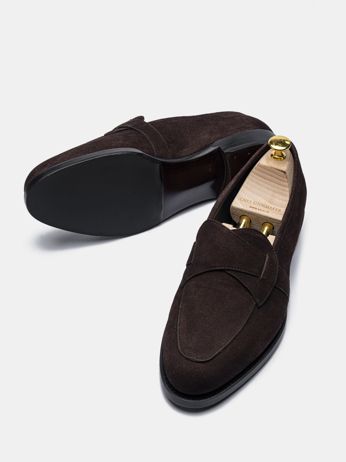 [SALE] BT1 BELH2 Butterfly Loafer Dark Brown Suede