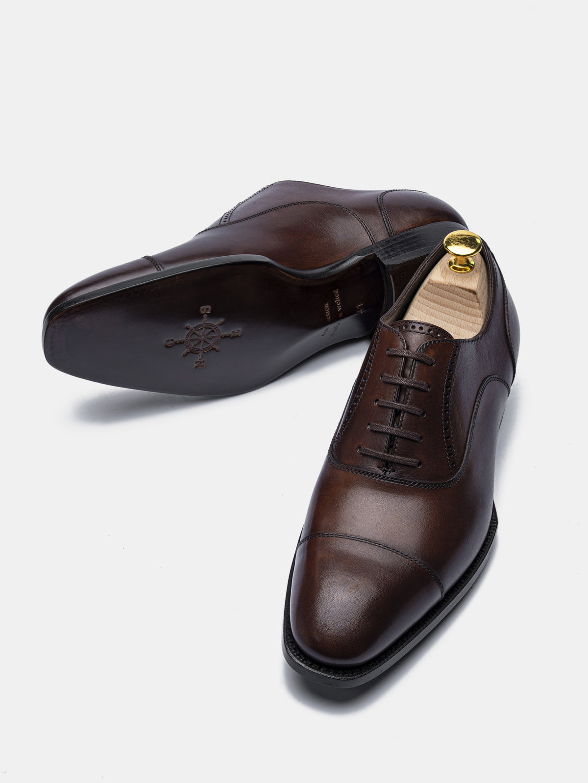 [SALE] WINSTON HS Cap Toe Oxford Dark Brown