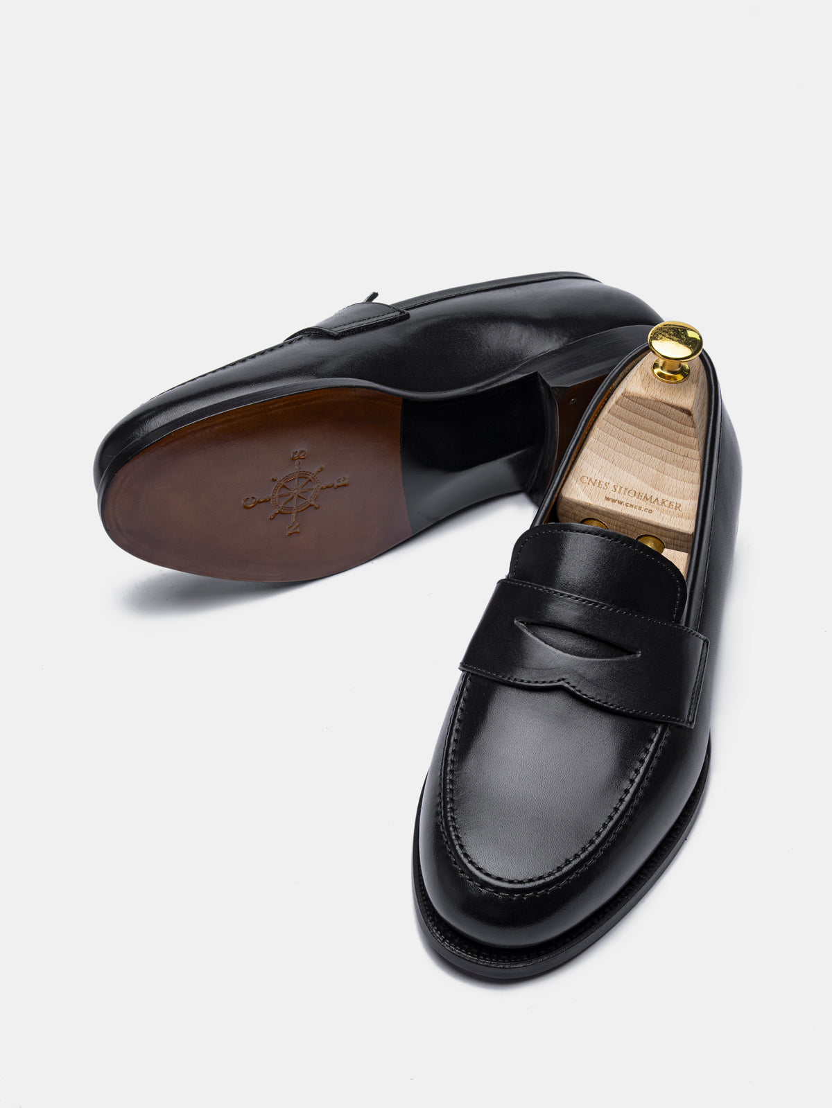 CARRICK Penny Loafer Black