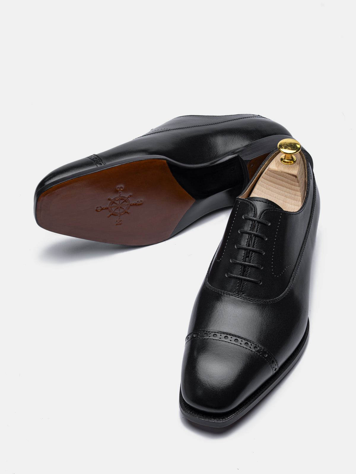 [ONLINE EXCLUSIVE] BR1-SQ Balmoral Oxford Black