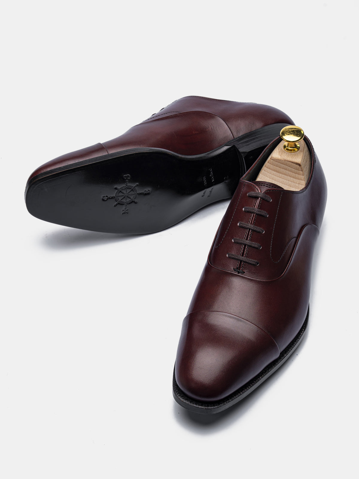 [SALE] VINCENT HS Cap Toe Oxford Burgundy