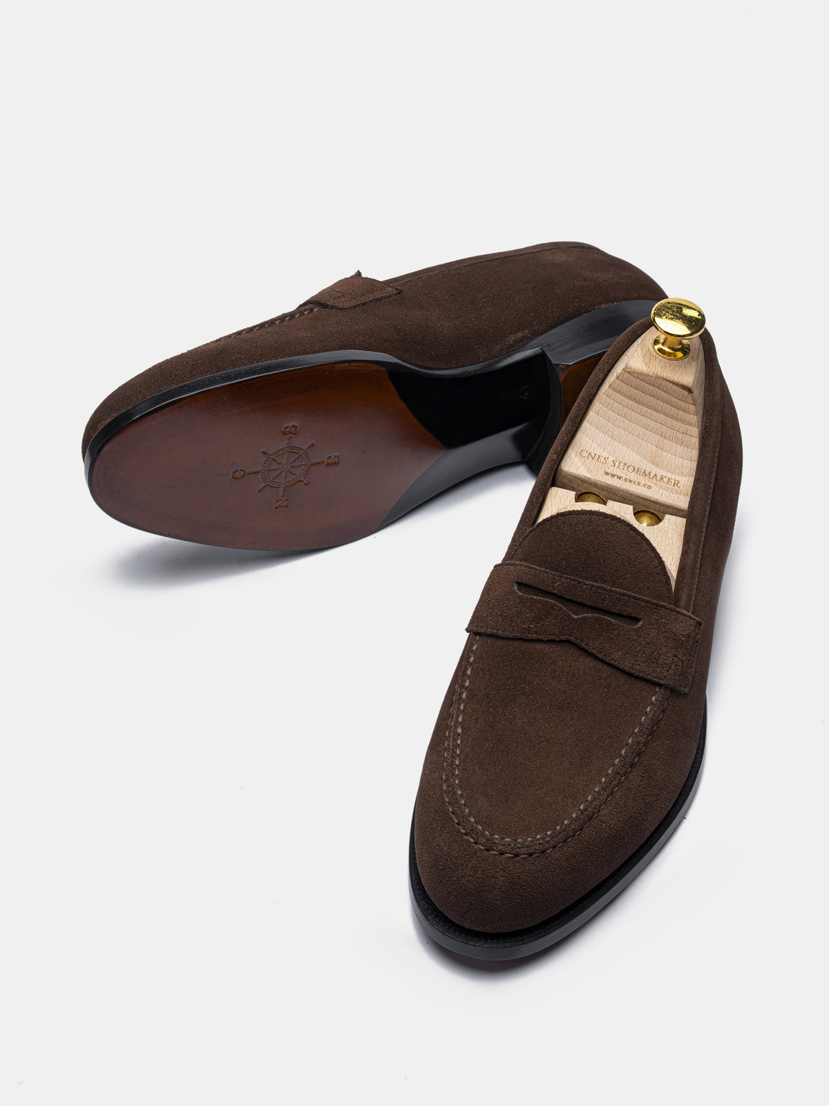 PYS Penny Loafer Dark Brown Suede