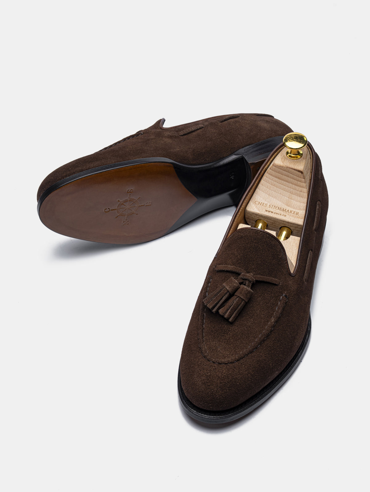 [SALE] TYS Tassel Loafer Dark Brown Suede