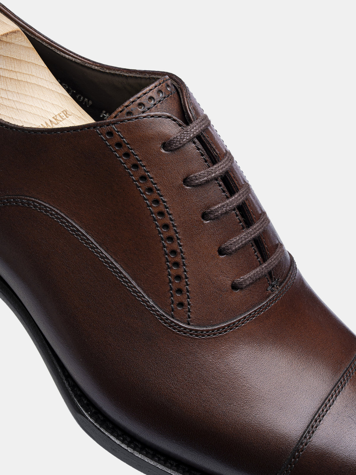 [SALE] WINSTON HS Cap Toe Oxford Dark Brown