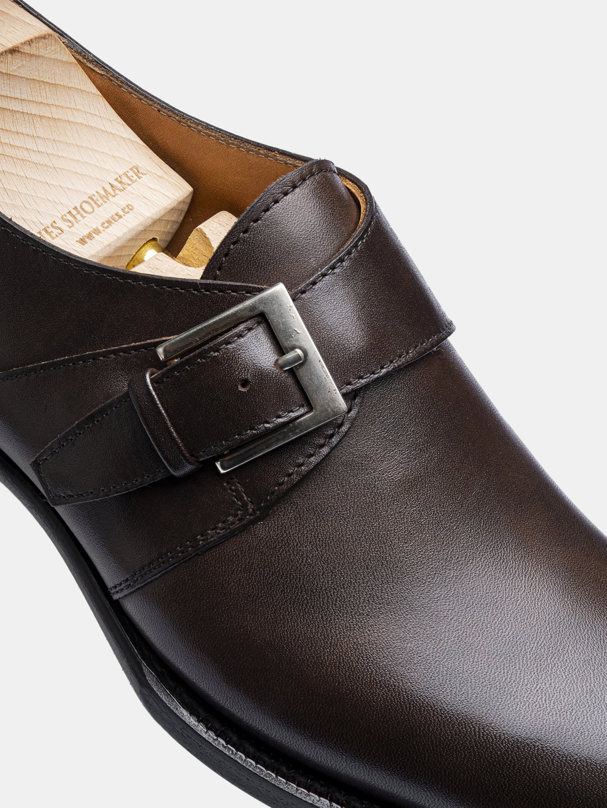 [SALE] ROLF Single Monk Strap Dark Brown Museum