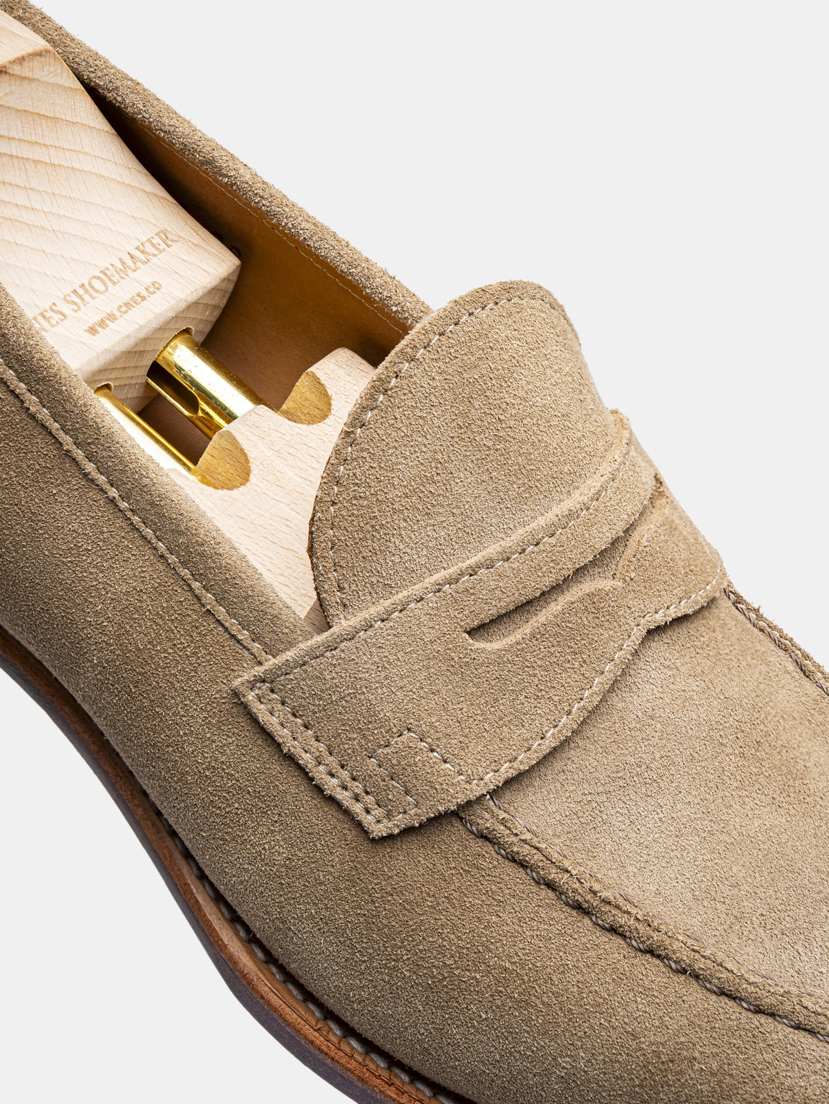 PYS Penny Loafer Beige Suede