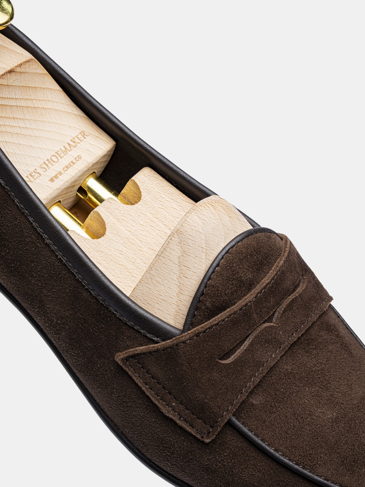 BP2-U Penny Loafer Dark Brown Suede