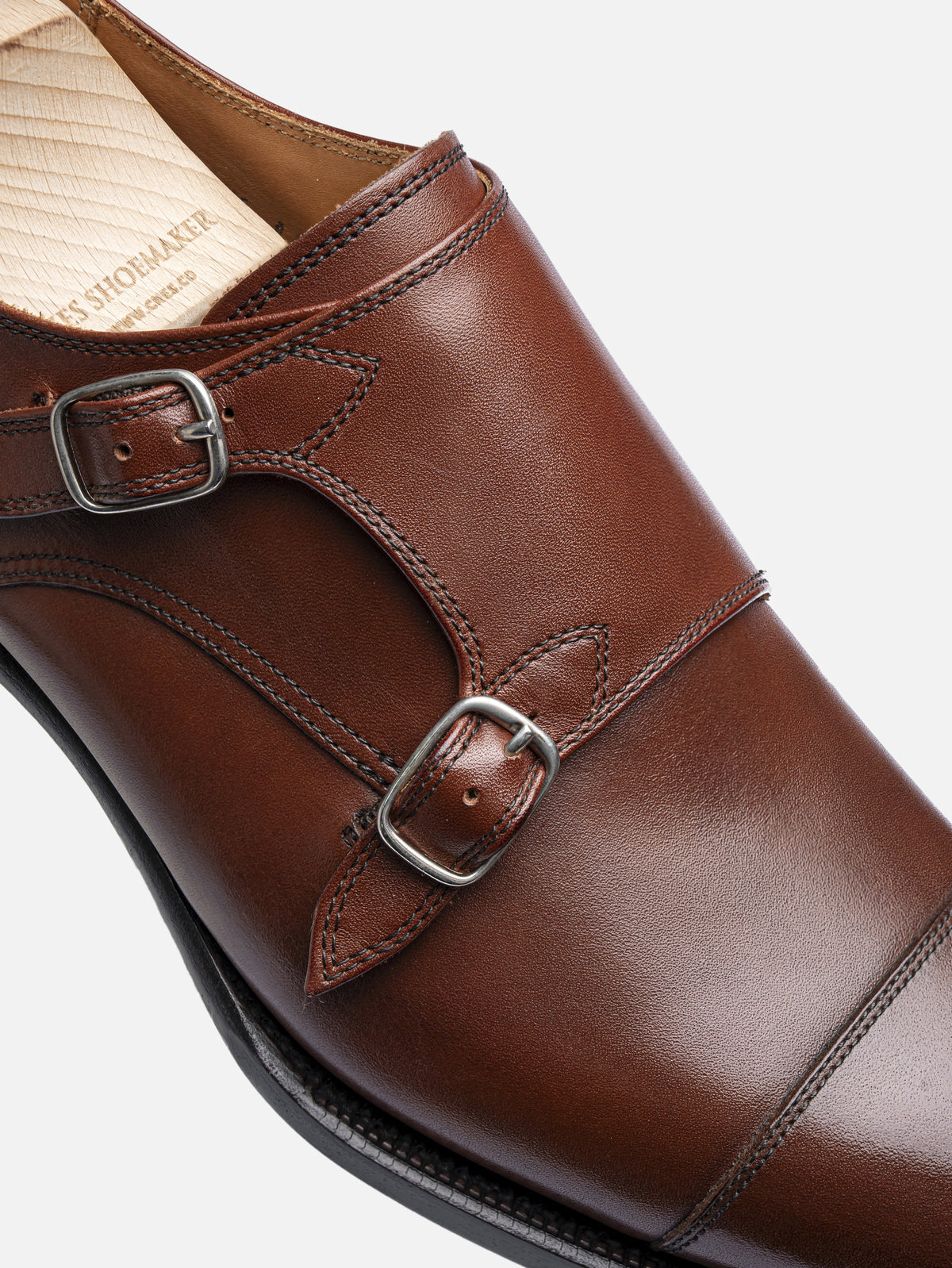 [SALE] CONY II Double Monk Strap Cognac Museum