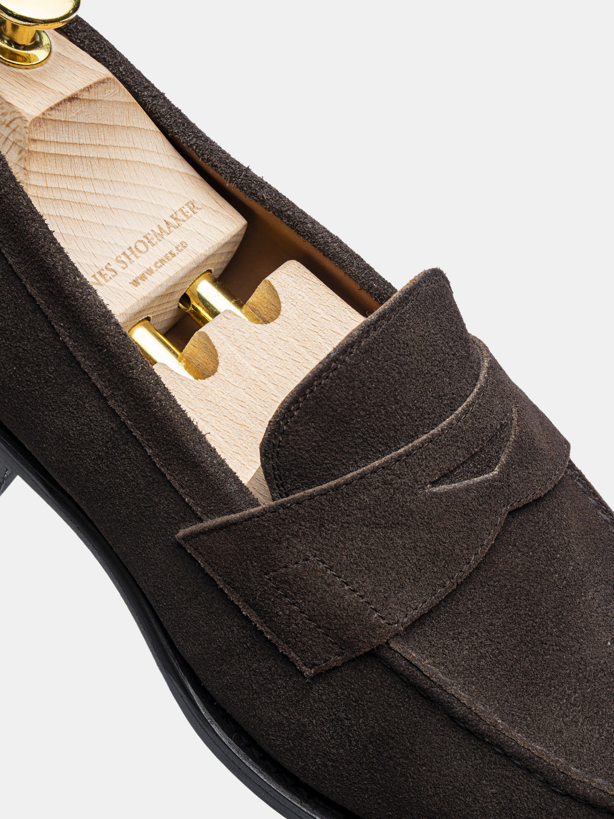 PYS3 Penny Loafer Dark Brown Suede