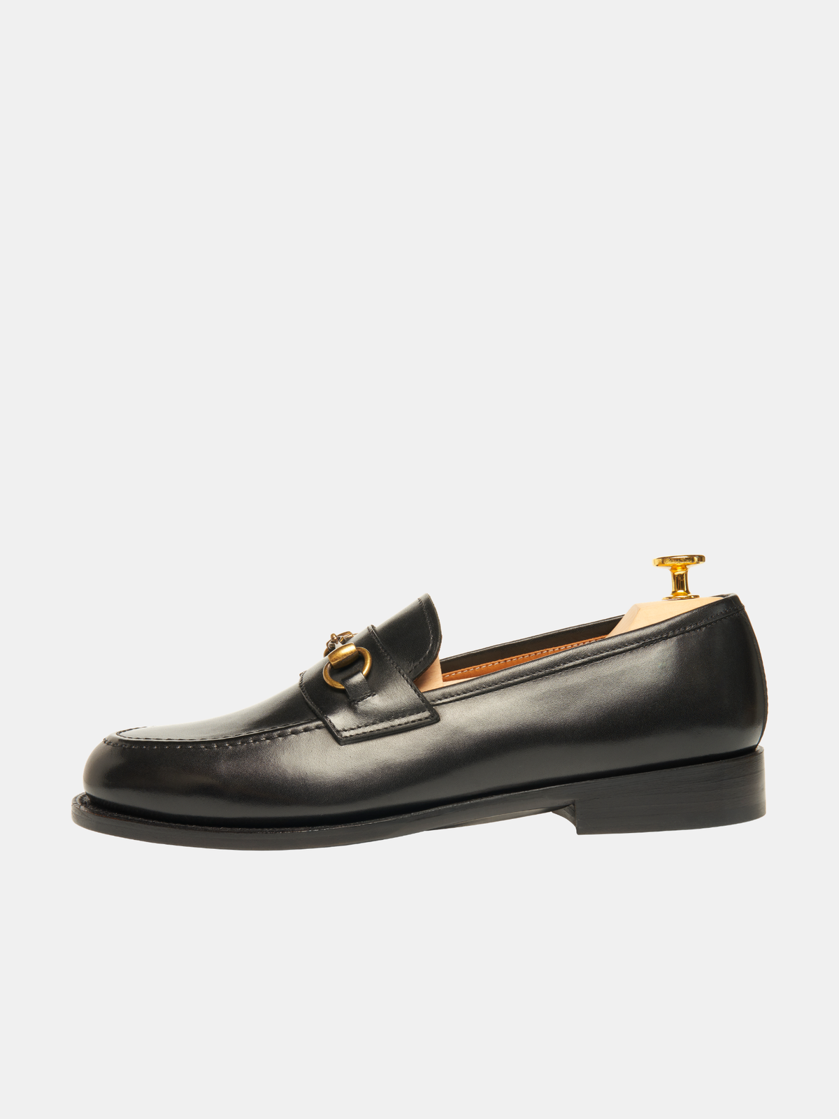 DAVIS Horse Bit Loafer Black