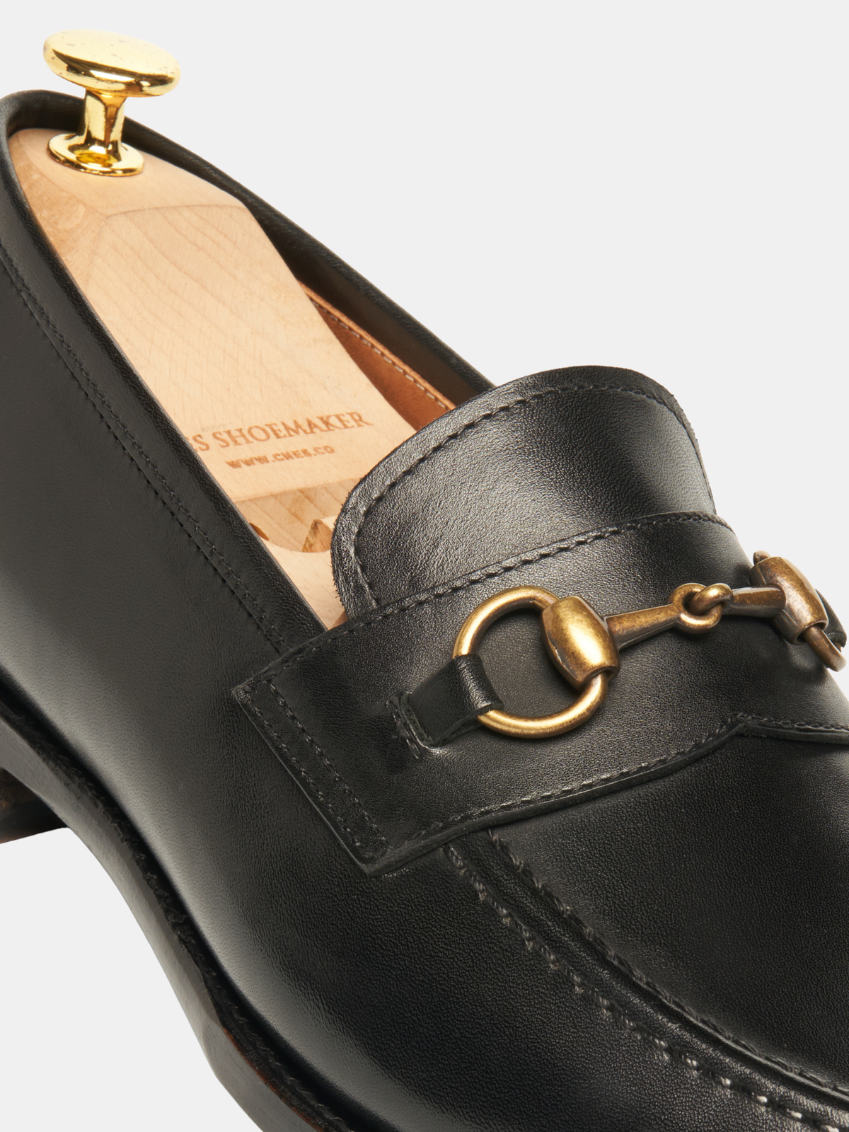 DAVIS Horse Bit Loafer Black