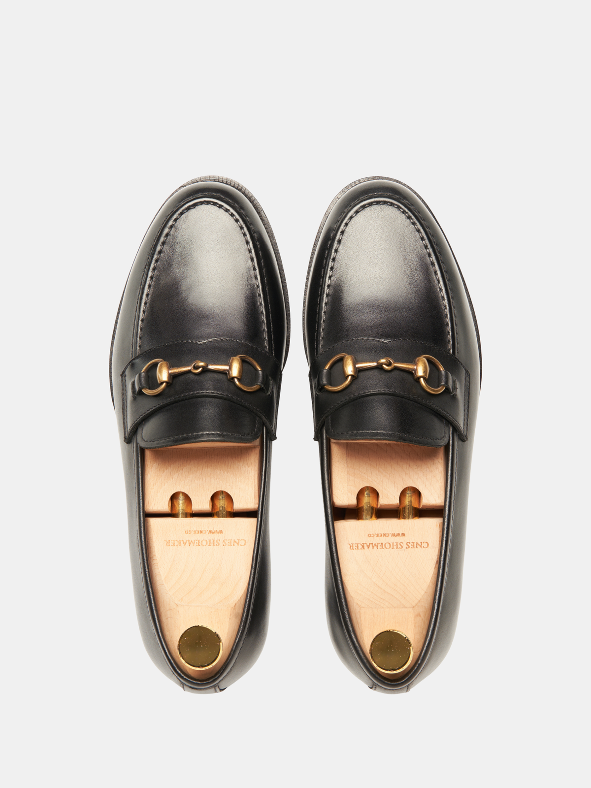 DAVIS Horse Bit Loafer Black