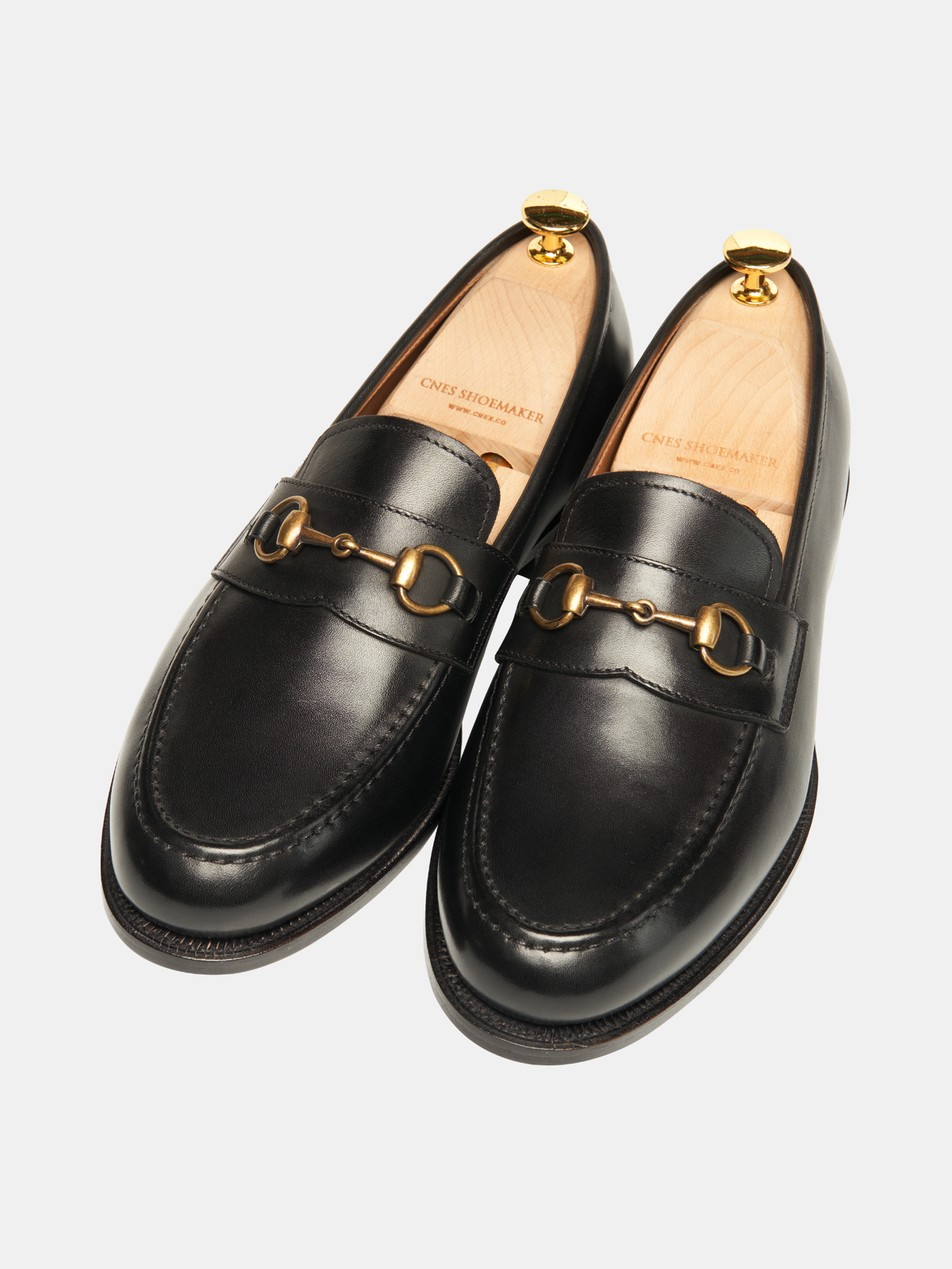 DAVIS Horse Bit Loafer Black