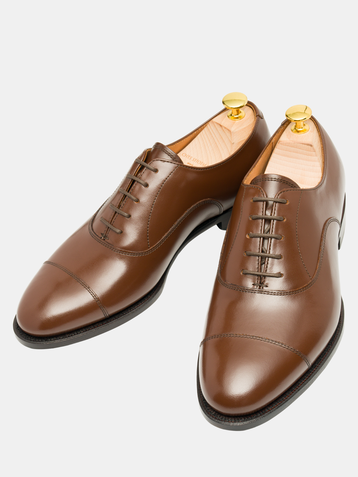 HARRISON-W Cap Toe Oxford Brown