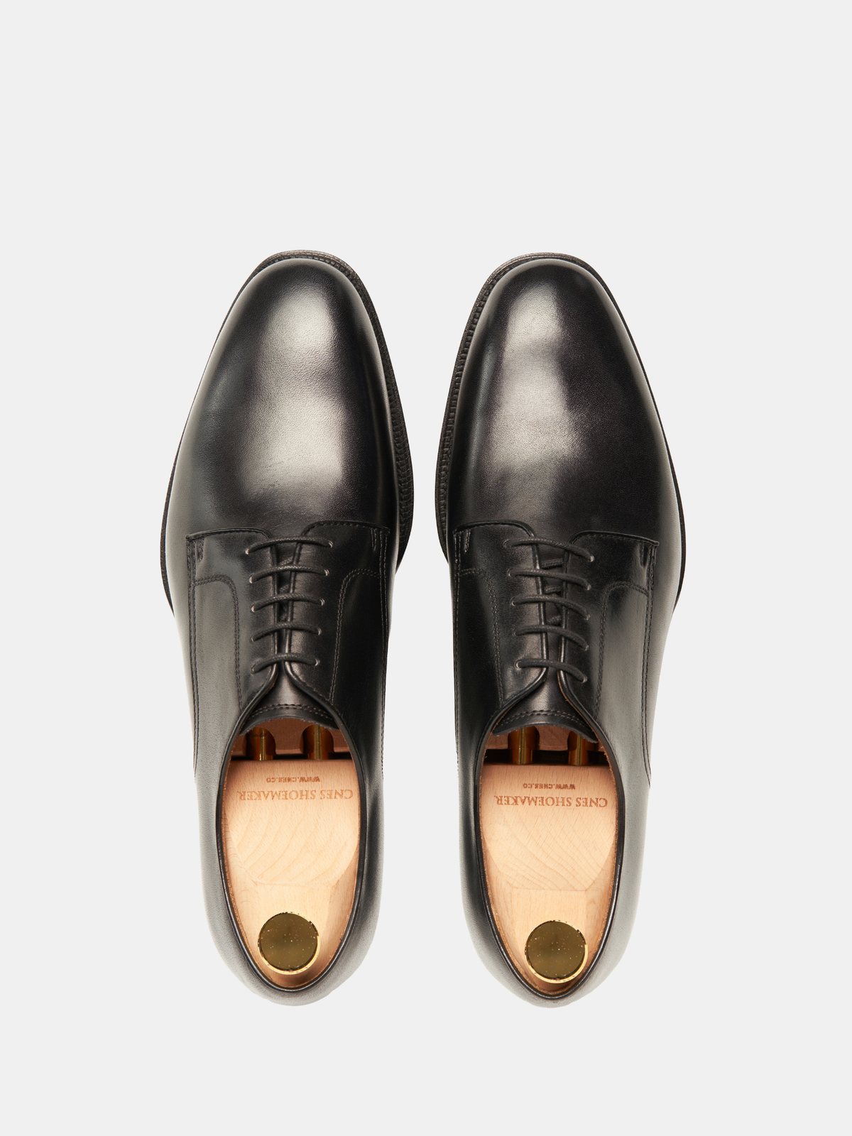 HERBERT Plain Toe Derby Black (54)