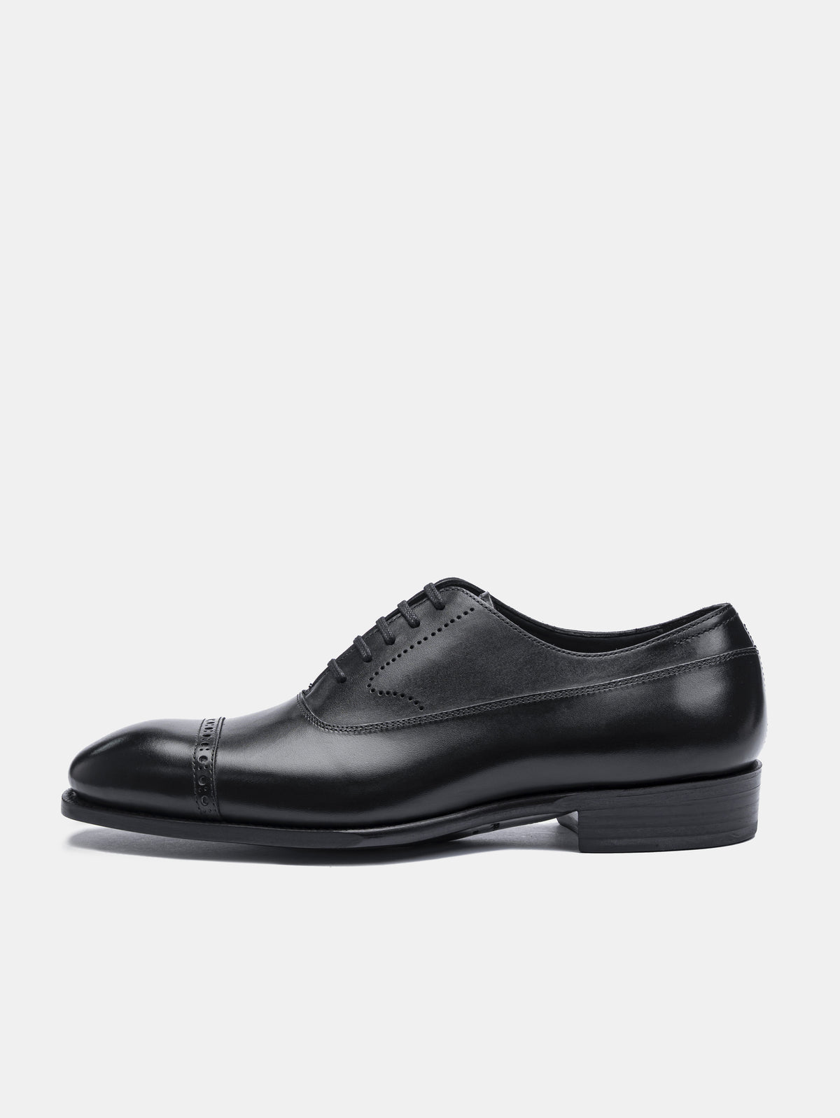 Church’s Balmoral Classic Oxford Shoes Balmoral' Black Leather Oxford UK 10.5 G - Abbot's Shoes