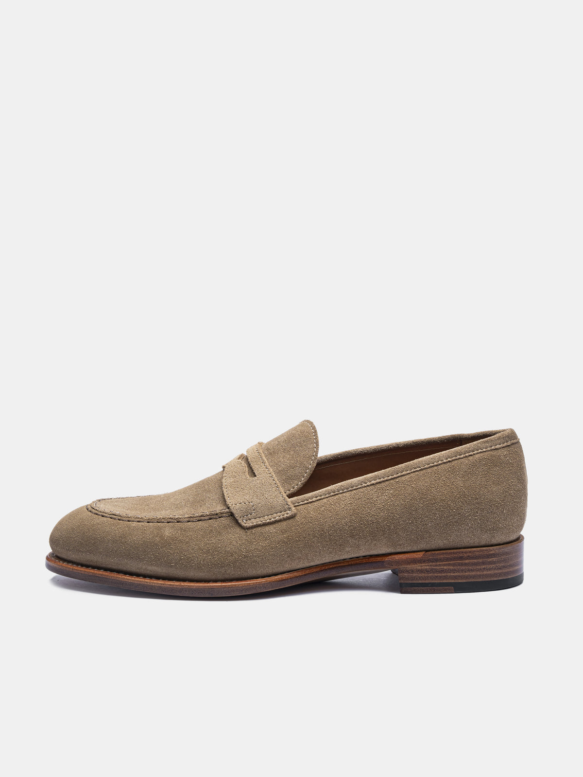 PYS Penny Loafer Beige Suede
