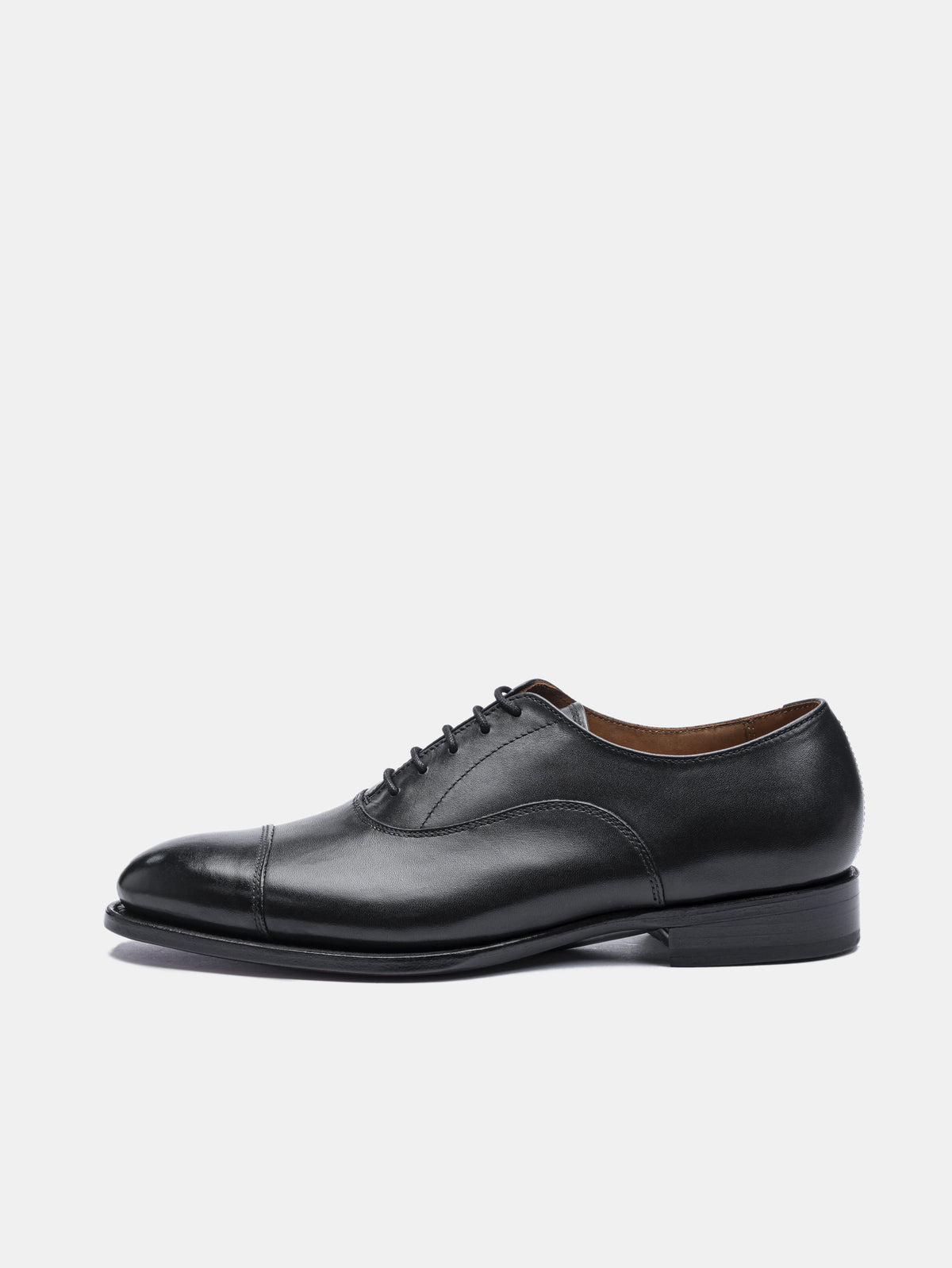 WALTER Cap Toe Oxford Black
