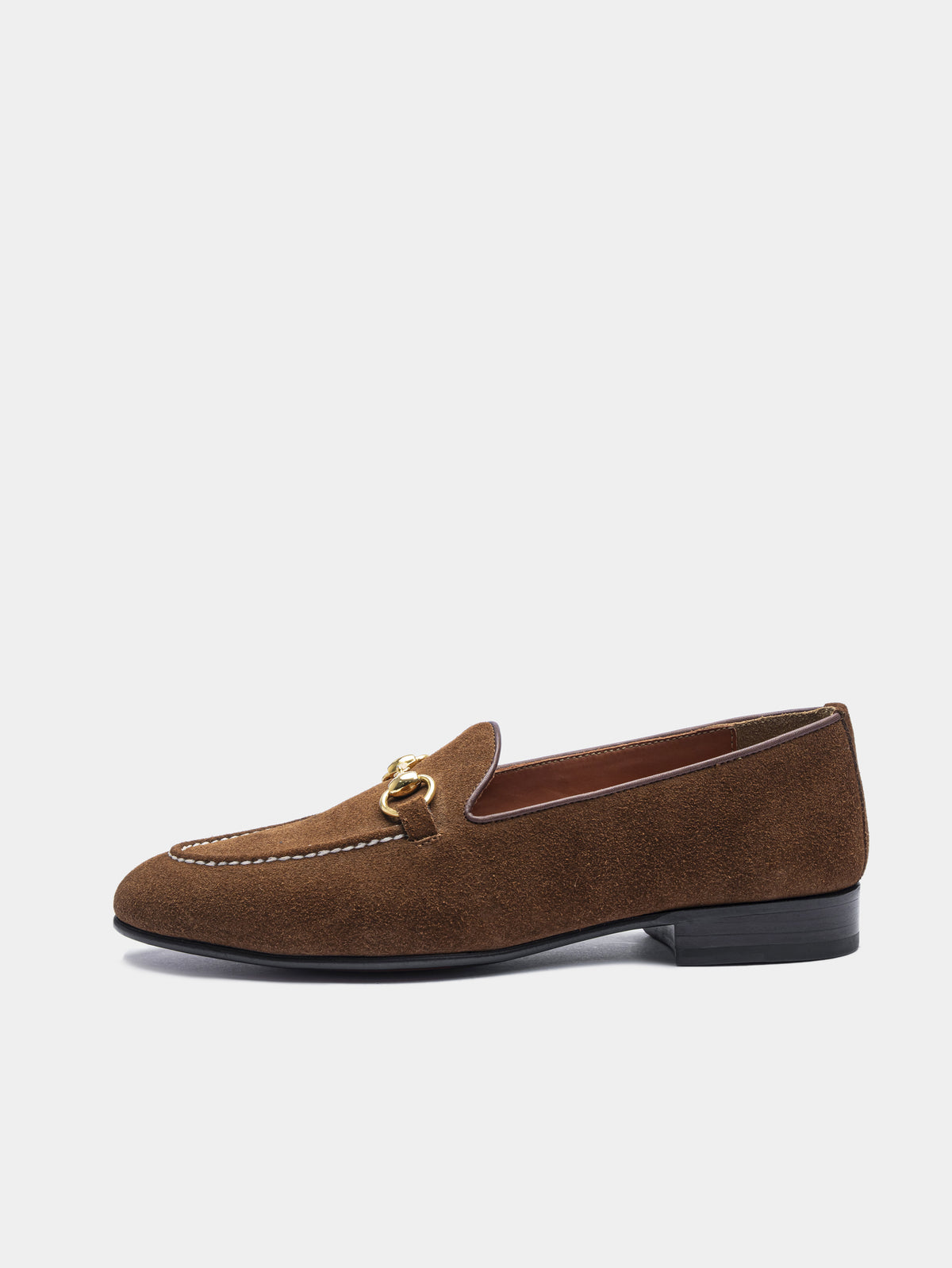 HB3 Horse Bit Loafer Brown Suede