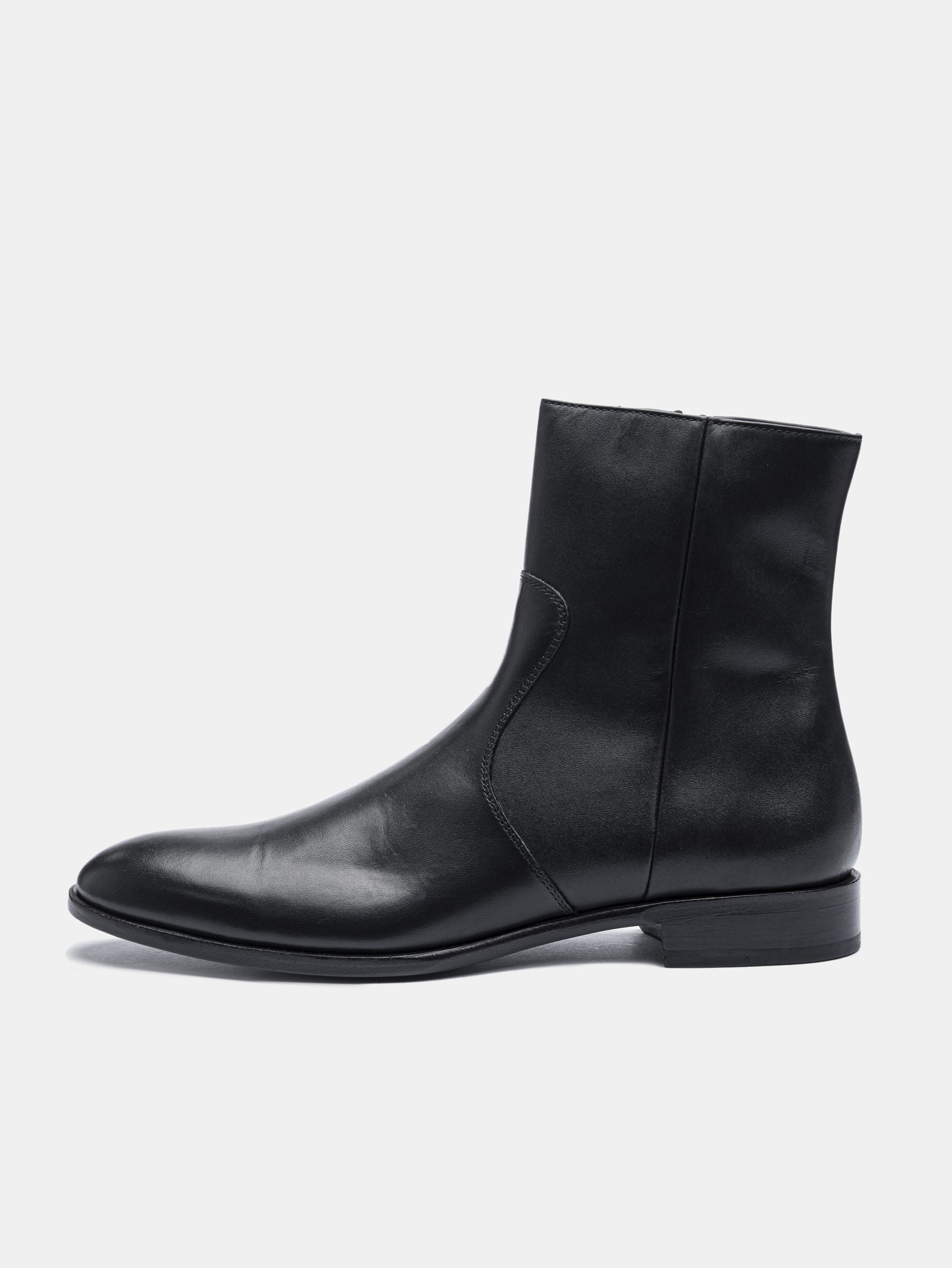 Z1B Zipper Boot Black