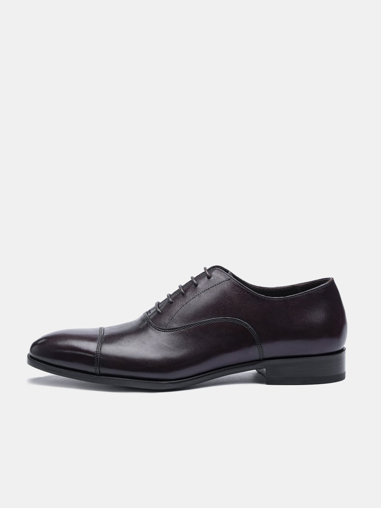 C154 Cap Toe Oxford Dark Brown
