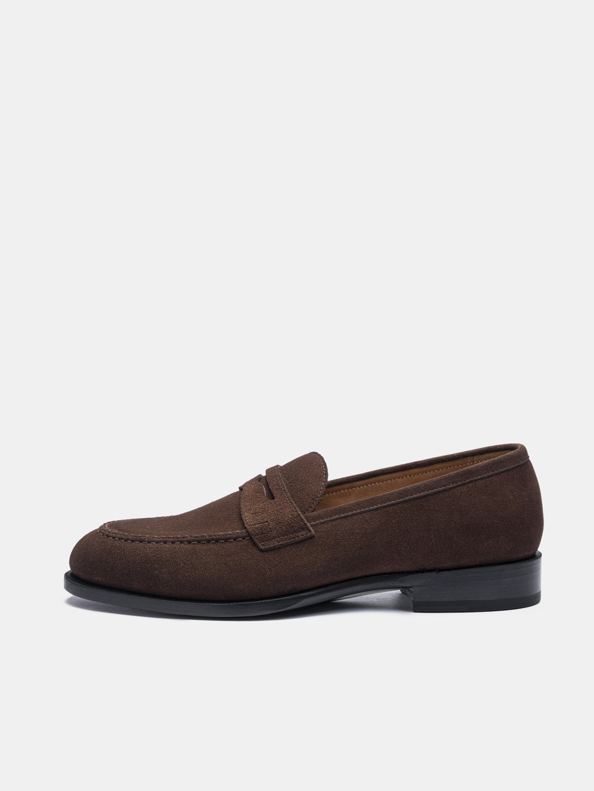 PYS Penny Loafer Dark Brown Suede