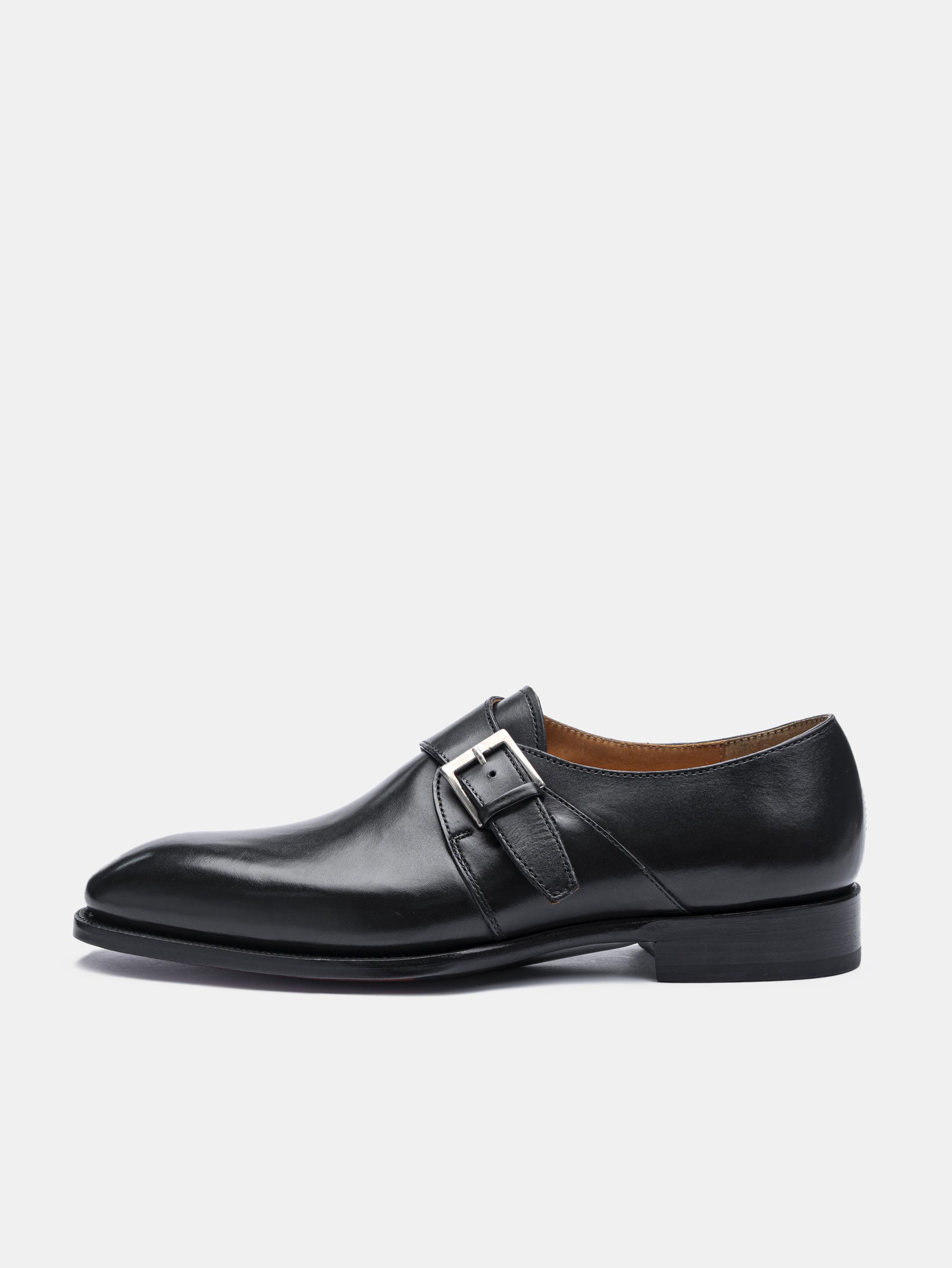 [SALE] ROLF Single Monk Strap Black