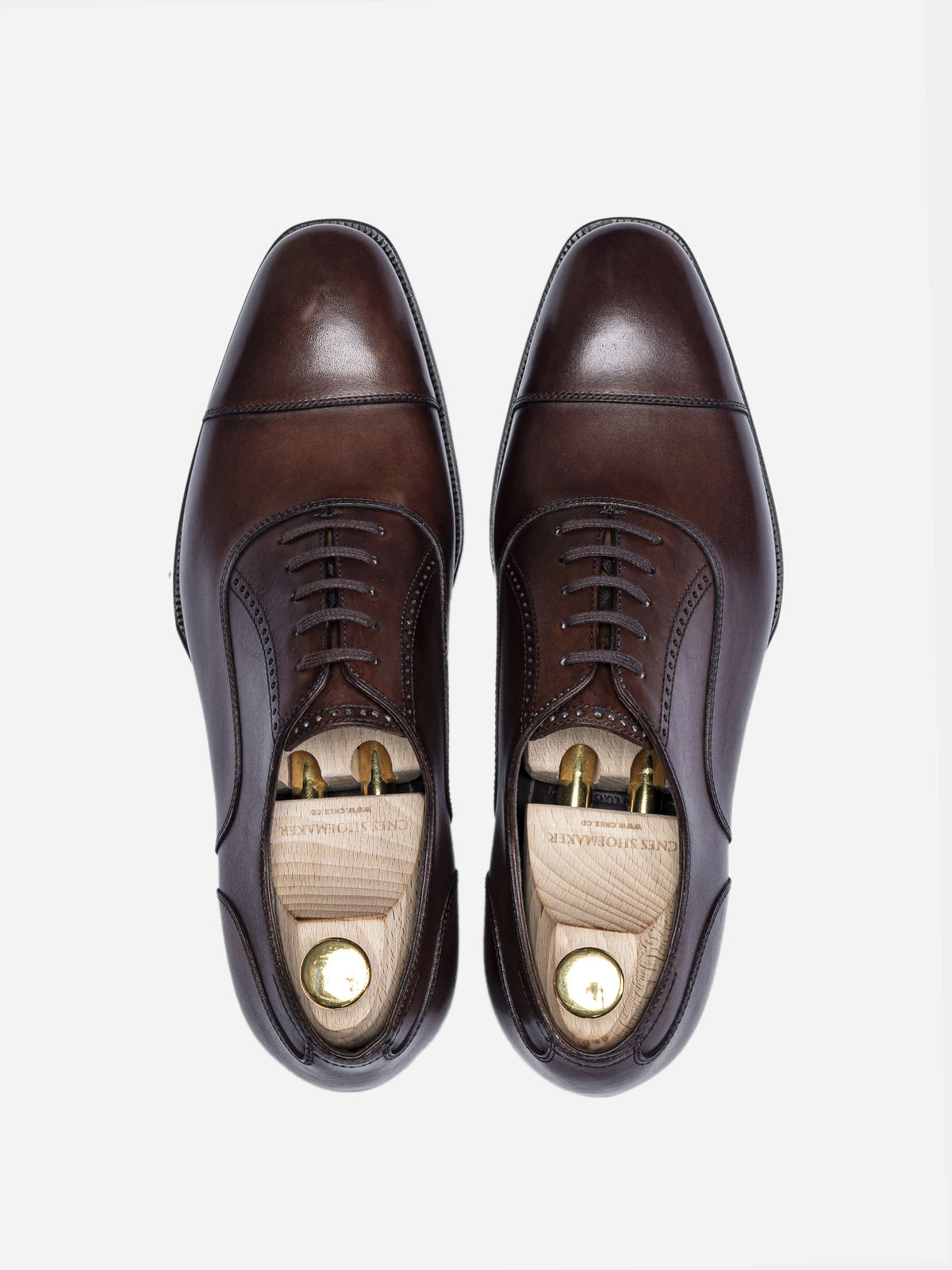 [SALE] WINSTON HS Cap Toe Oxford Dark Brown