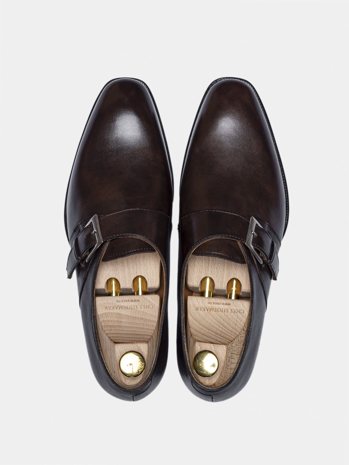 [SALE] ROLF Single Monk Strap Dark Brown Museum