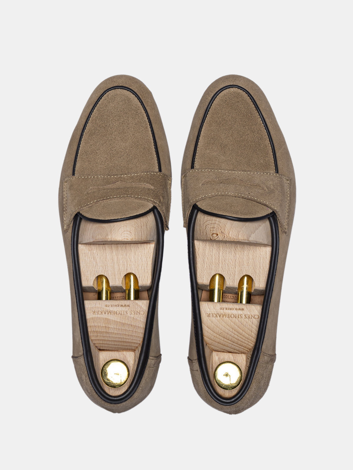 BP2-U Belgian Loafer Beige Suede