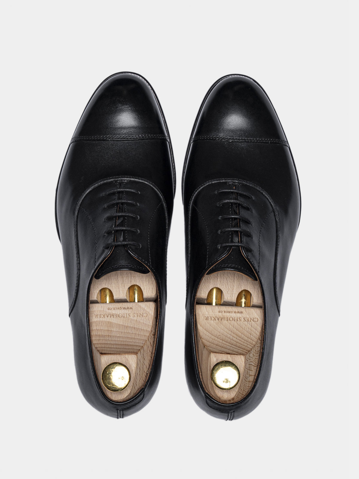 WALTER Cap Toe Oxford Black