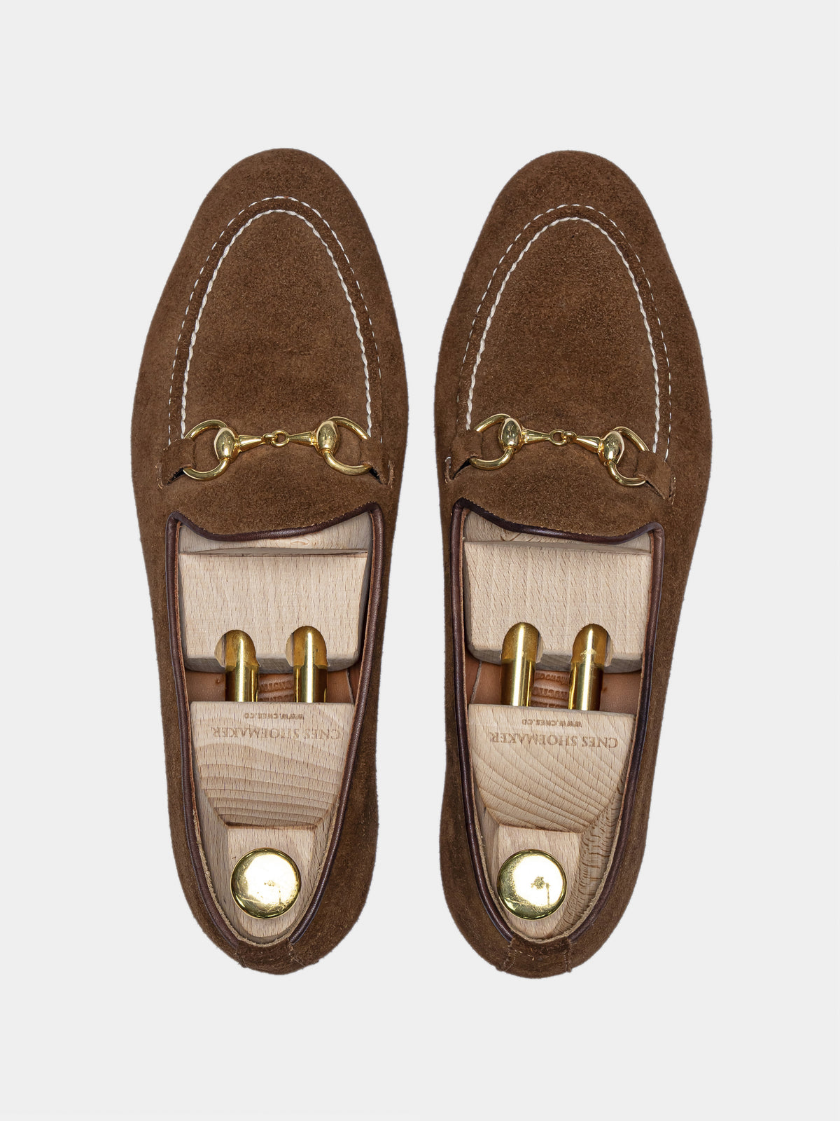 HB3 Horse Bit Loafer Brown Suede
