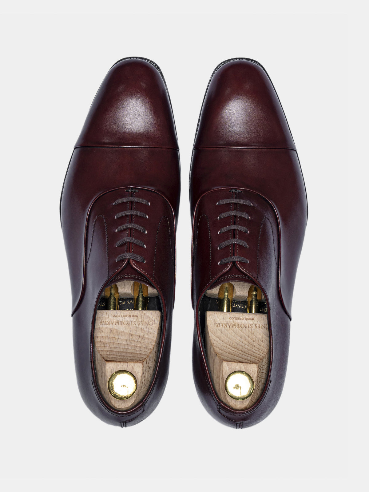 [SALE] VINCENT HS Cap Toe Oxford Burgundy