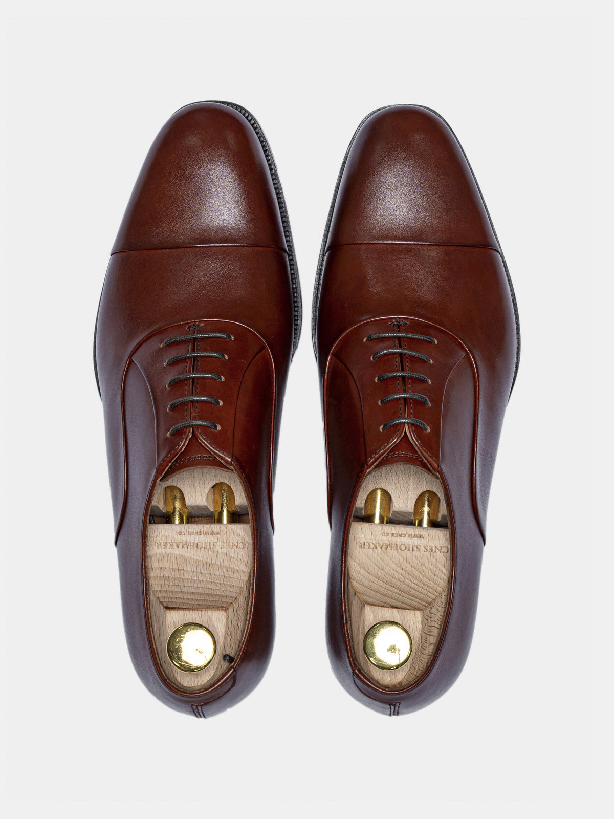 C5 Cap Toe Oxford Cognac Museum