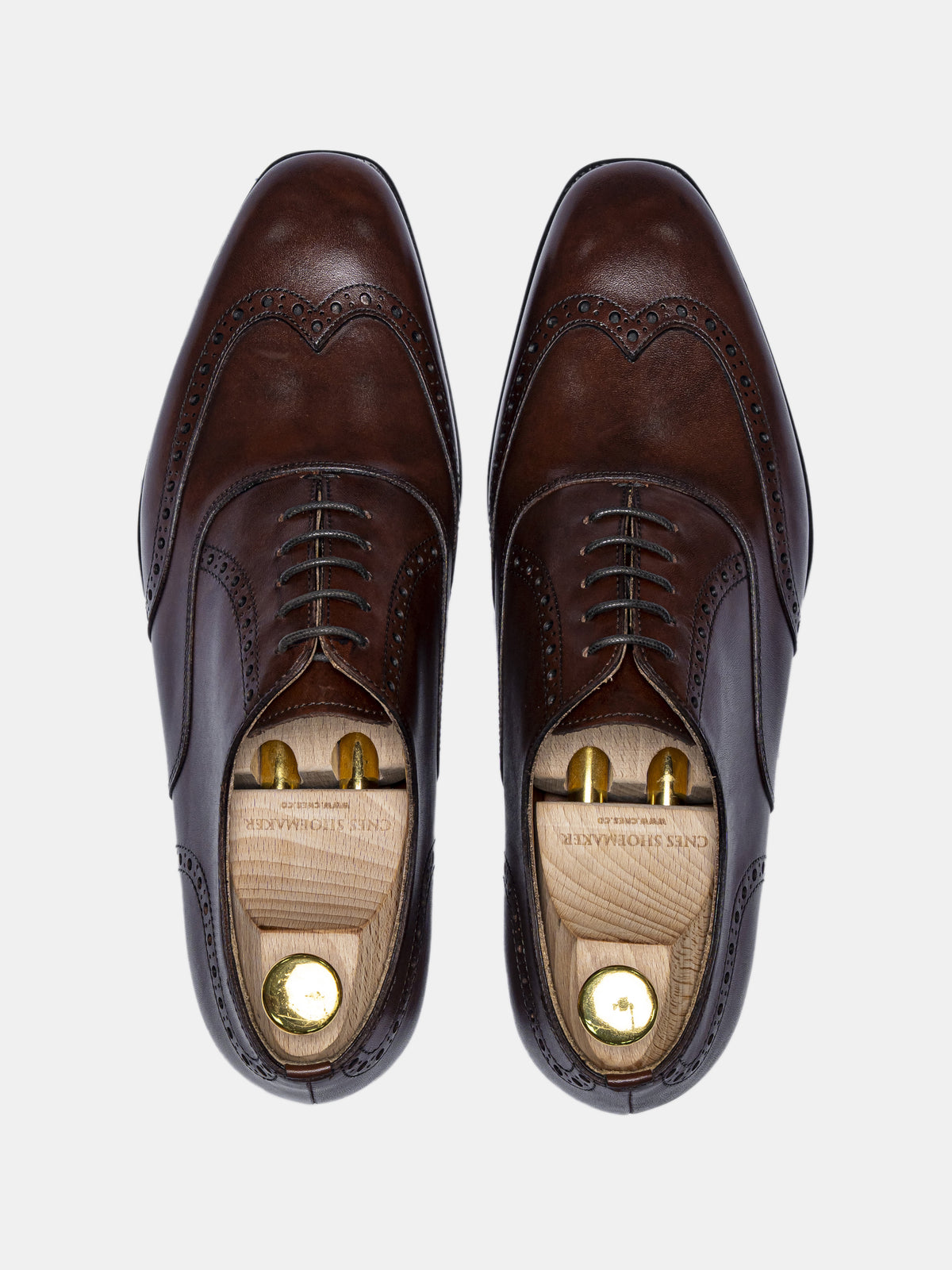 [ONLINE EXCLUSIVE] TRAVIS Brogue Oxford Brown Museum