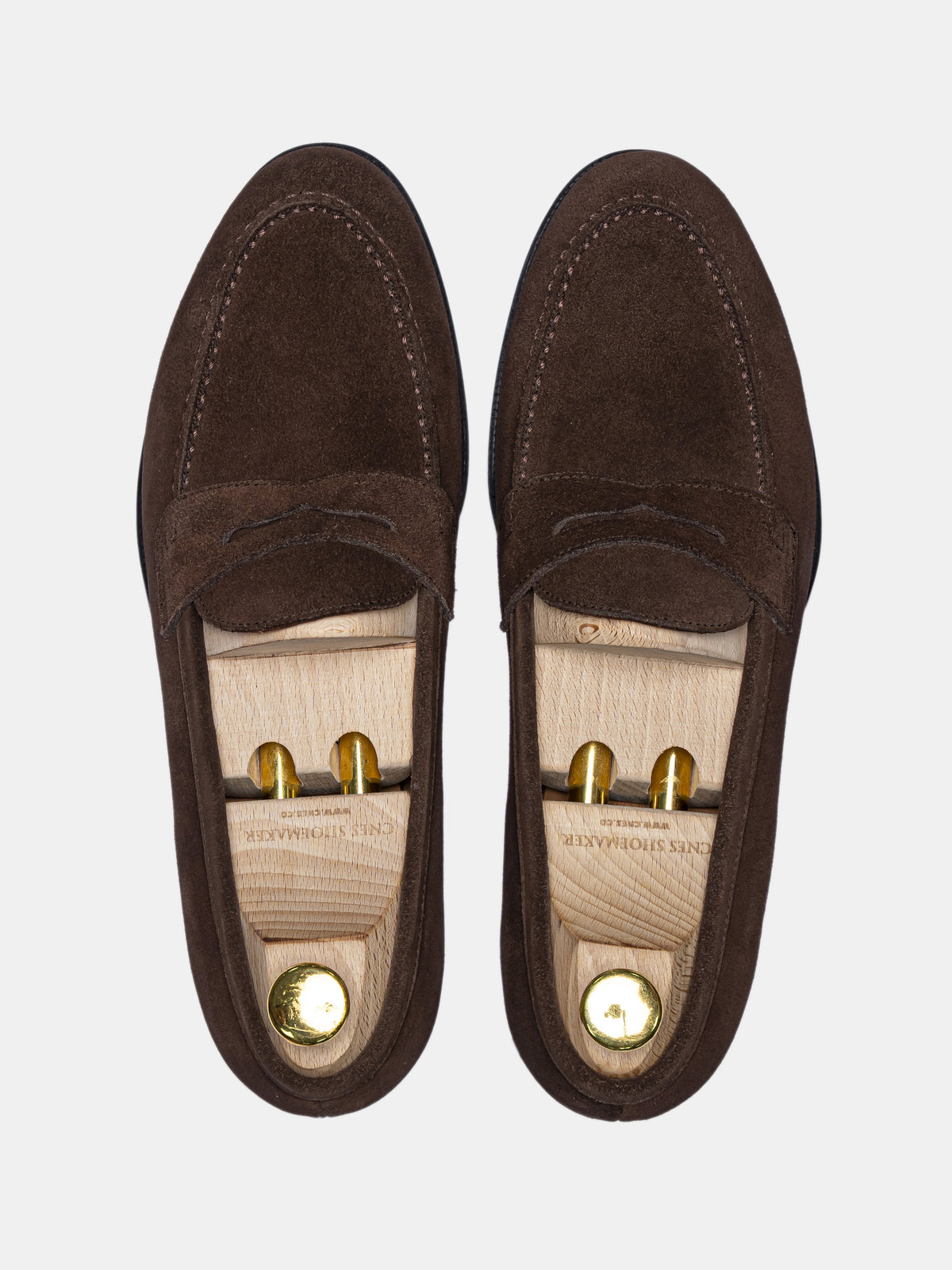 PYS Penny Loafer Dark Brown Suede