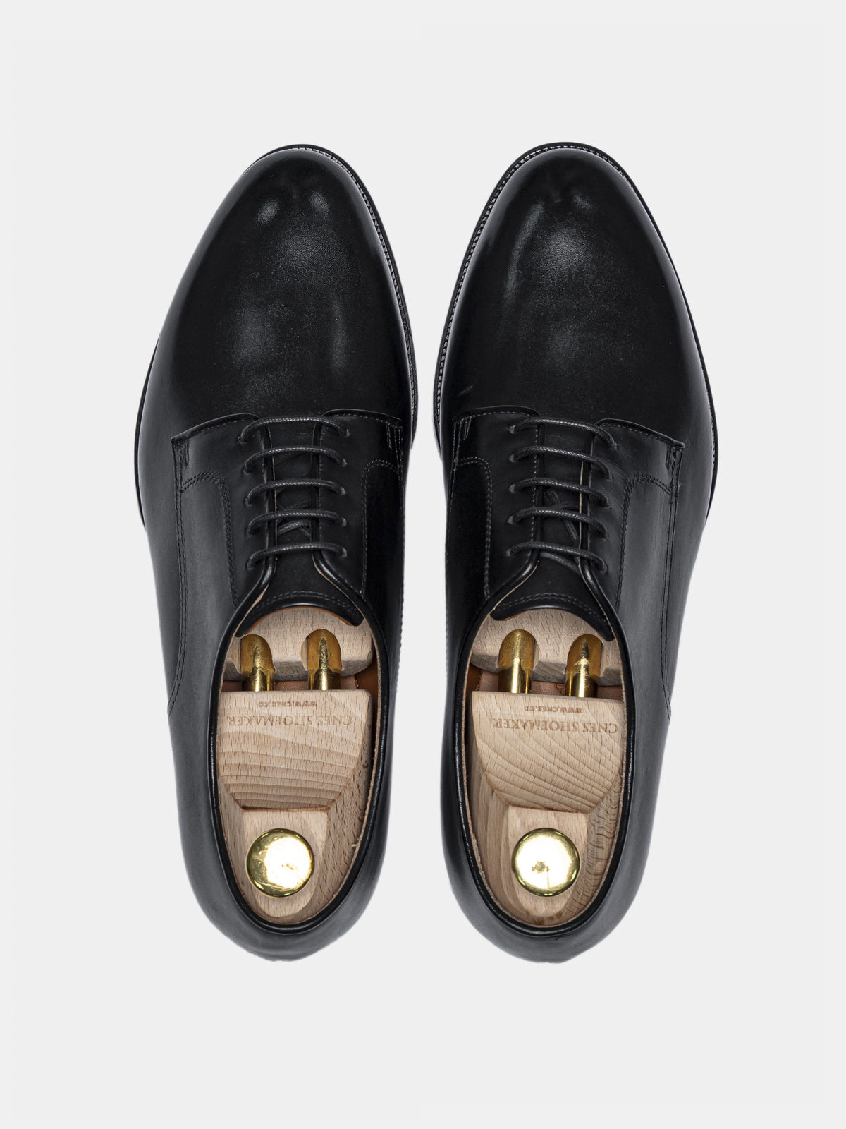 HERBERT Plain Toe Derby Black
